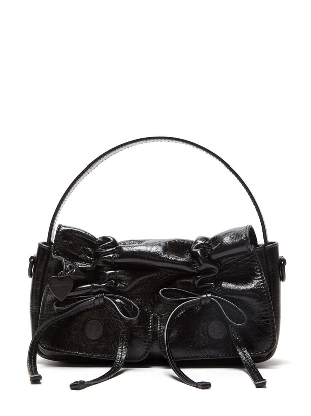 Acne Studios Multipocket Leather Shoulder Bag - Black