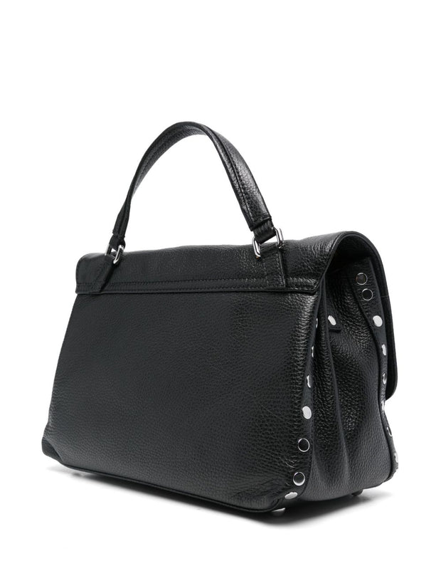 Zanellato  Postina Daily Small Leather Handbag - Black