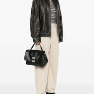 Zanellato  Postina Daily Small Leather Handbag - Black