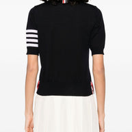 Thom Browne 4Bar Wool Top - Blue