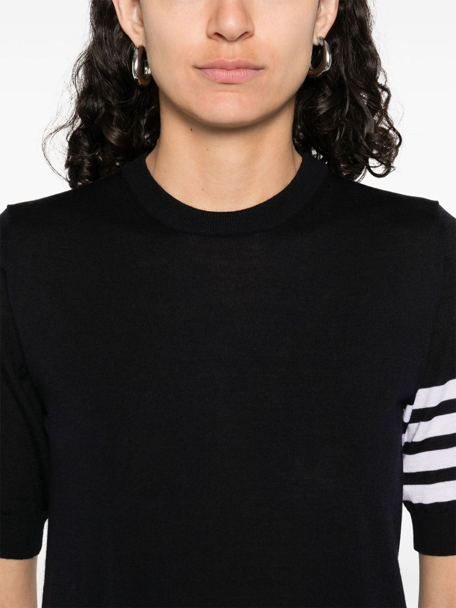 Thom Browne 4Bar Wool Top - Blue