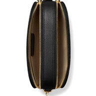 Tory Burch Miller Mini Leather Camera Bag - Black