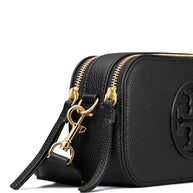 Tory Burch Miller Mini Leather Camera Bag - Black