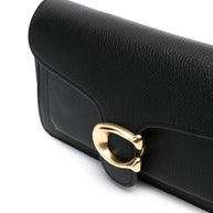 Coach Tabby Chain Leather Clutch