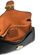 Coach Tabby Chain Leather Clutch