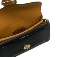 Coach Tabby 26 Leather Shoulder Bag - Black