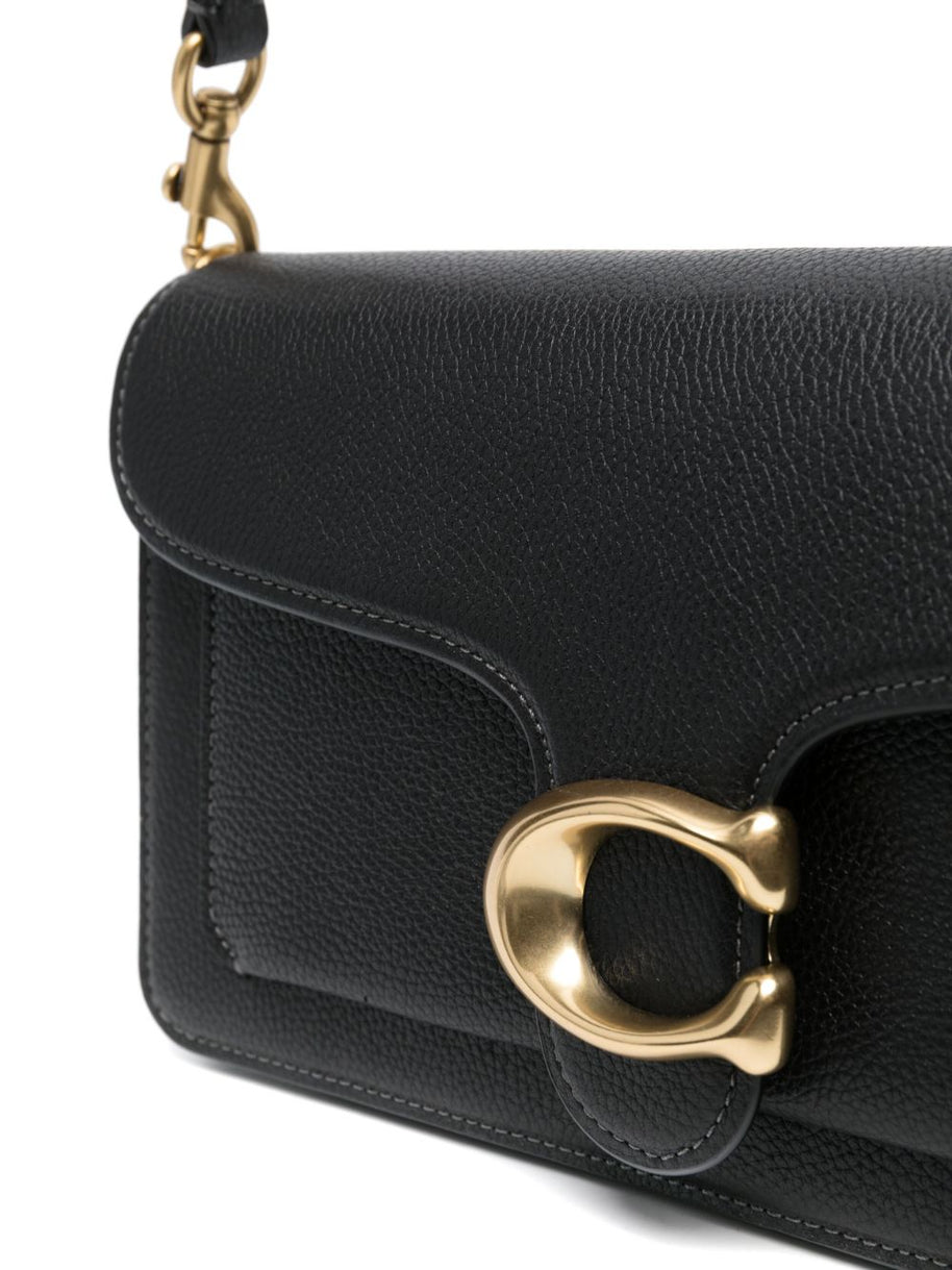 Coach Tabby 26 Leather Shoulder Bag - Black