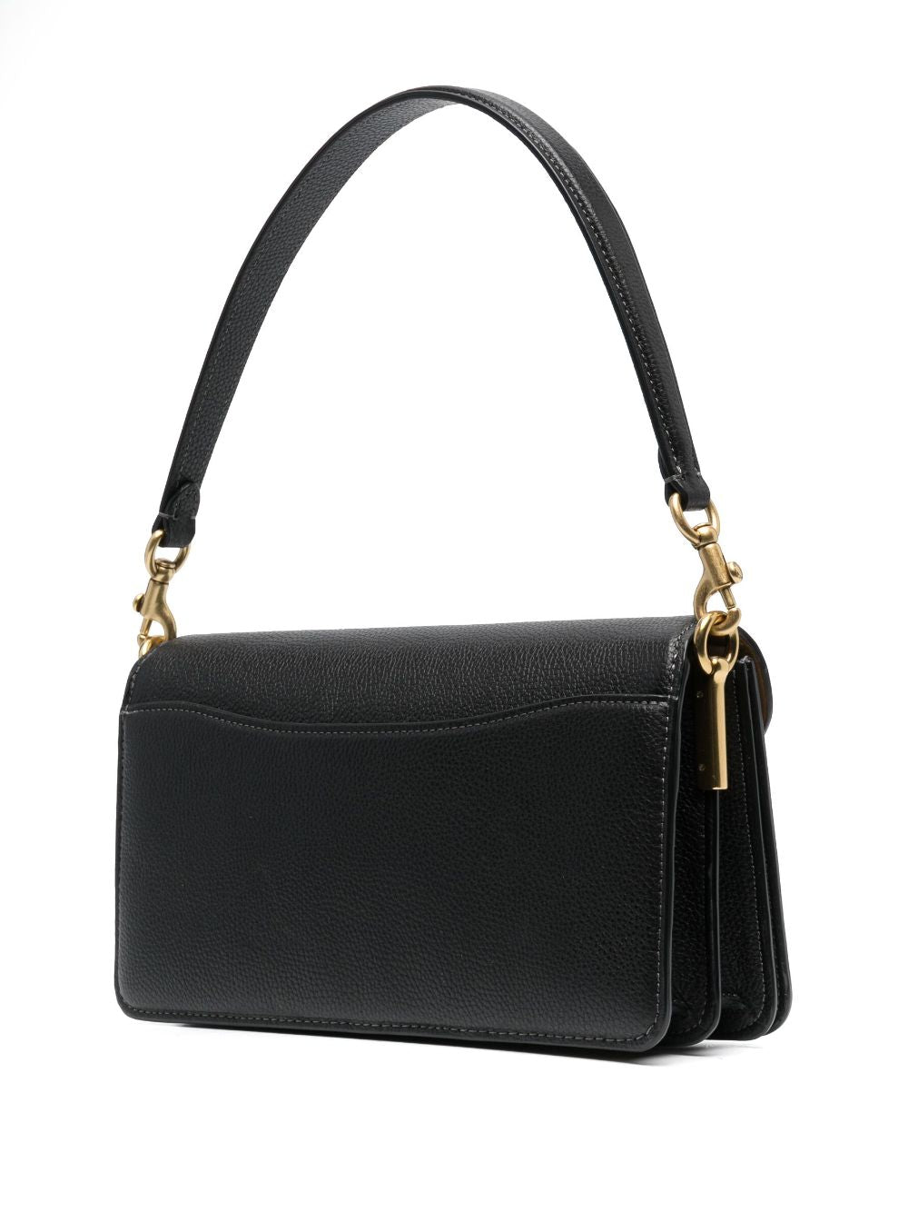 Coach Tabby 26 Leather Shoulder Bag - Black