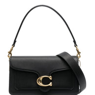 Coach Tabby 26 Leather Shoulder Bag - Black