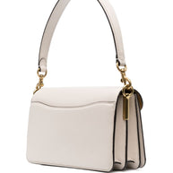 Coach Tabby 26 Leather Shoulder Bag - White