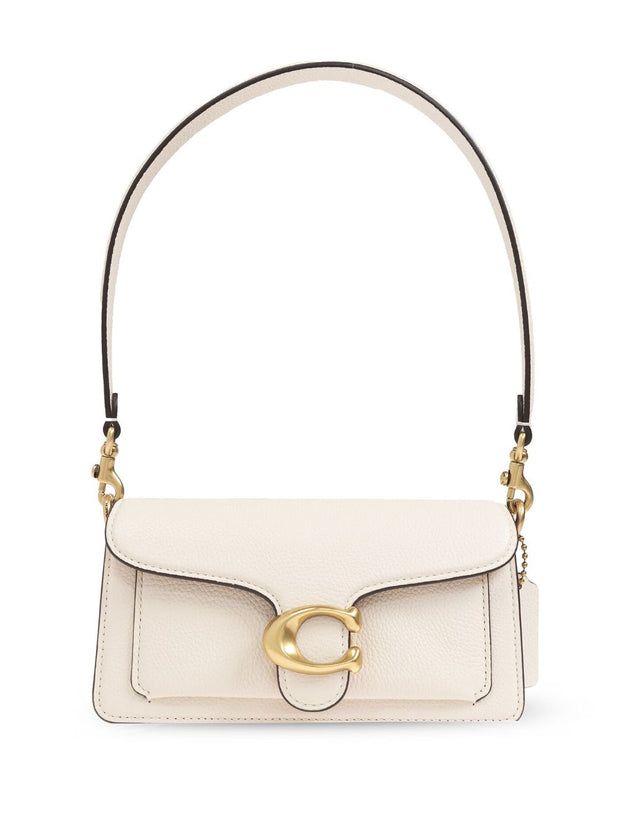 Coach Tabby 20 Leather Crossbody Bag - White