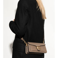 Coach Tabby 20 Leather Crossbody Bag - Dove Grey
