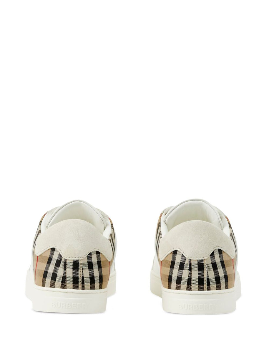 Burberry Leather Sneakers White