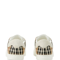 Burberry Leather Sneakers White