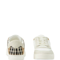 Burberry Leather Sneakers White