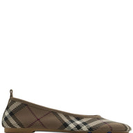 Burberry Checkered Ballerina In Jacquard