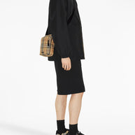 Burberry Leather Sneakers - Black