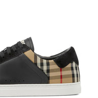 Burberry Leather Sneakers - Black