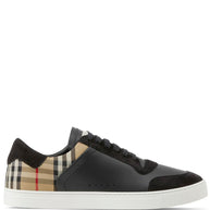 Burberry Leather Sneakers - Black