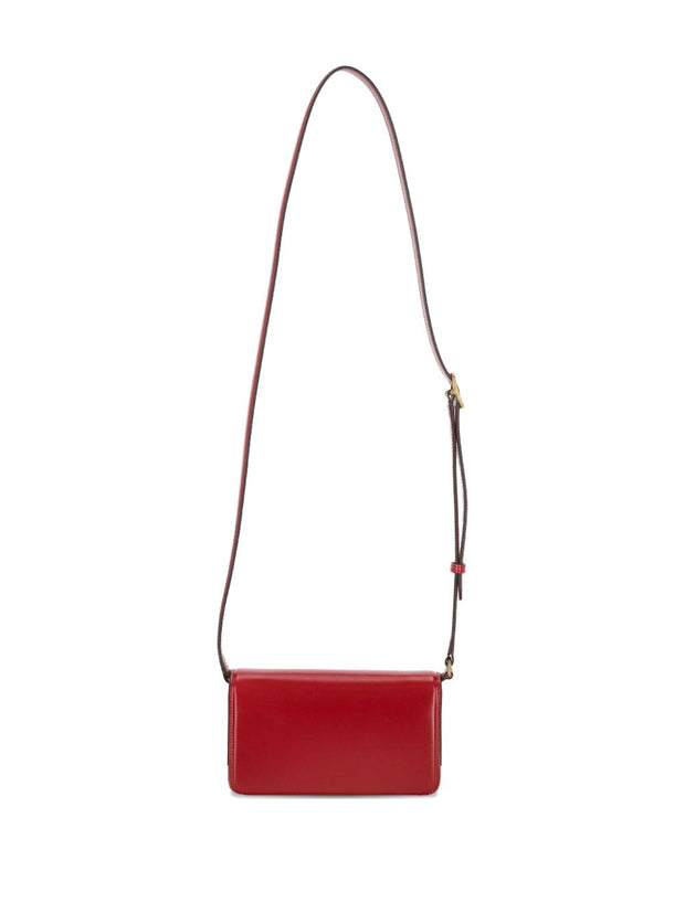 Valentino Garavani VLogo Signature Small Vain Small Shoulder Bag - Red