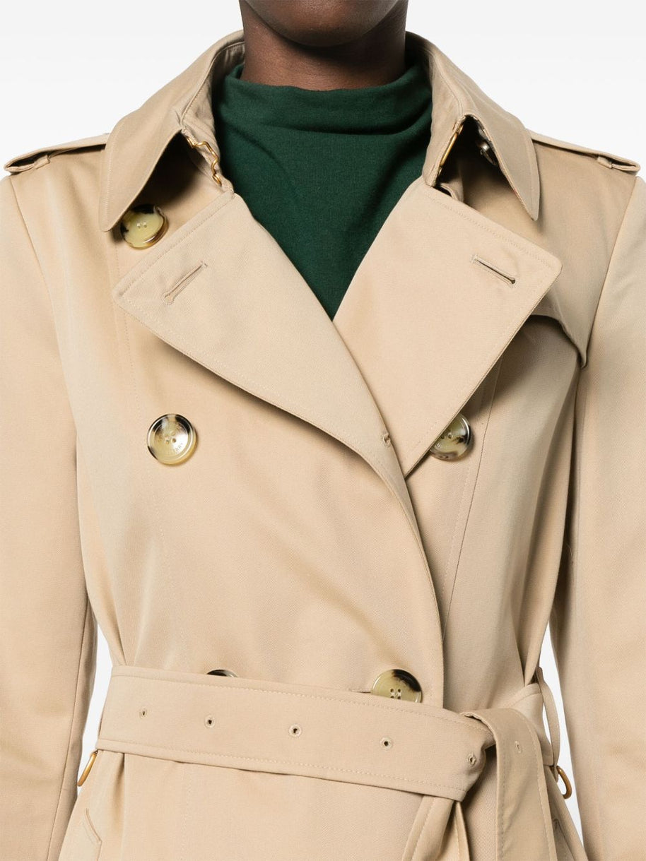 Burberry Chelsea Cotton Trench Coat - Beige