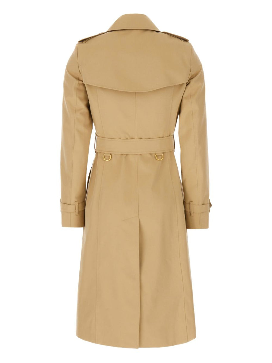 Burberry Chelsea Cotton Trench Coat - Beige
