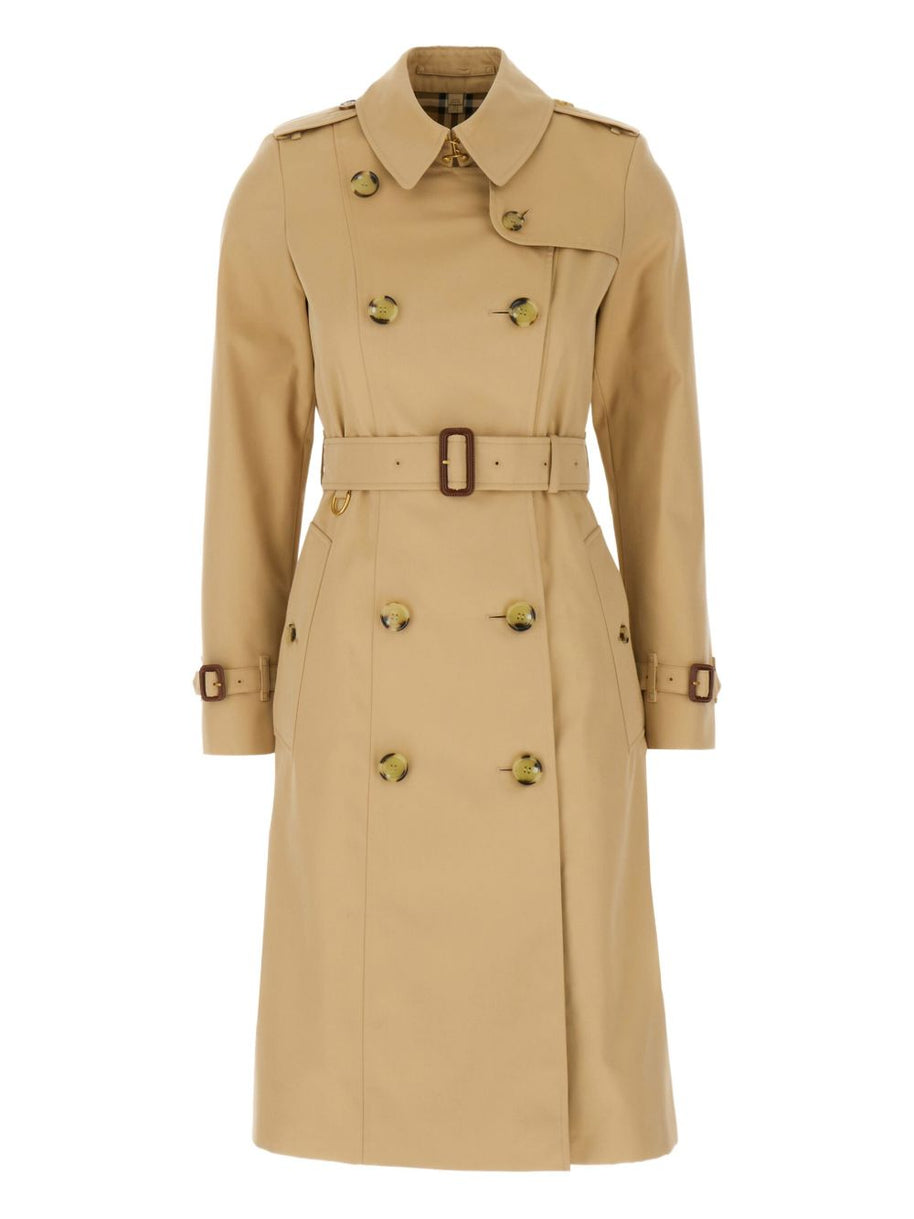Burberry Chelsea Cotton Trench Coat - Beige