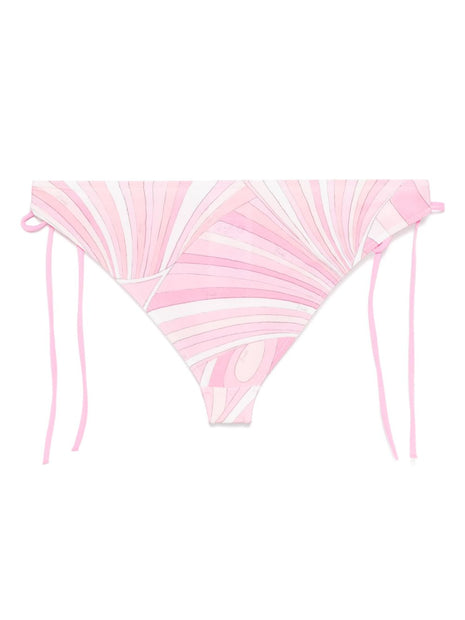 Pucci Printed Bikini Bottom - Pink