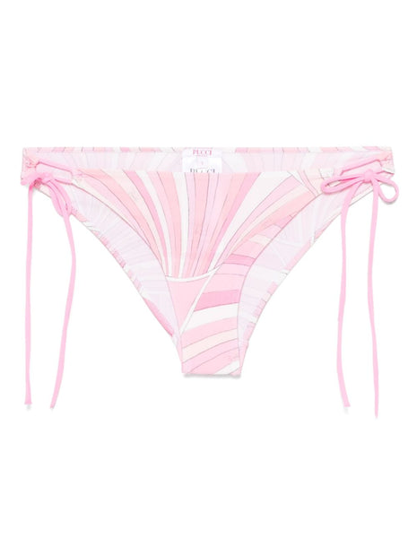 Pucci Printed Bikini Bottom - Pink