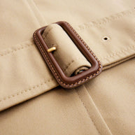 Burberry Chelsea Cotton Trench Coat - Beige