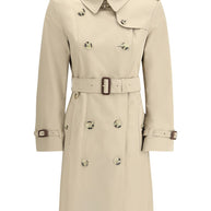 Burberry Chelsea Cotton Trench Coat - Beige
