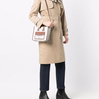 Burberry Pocket Mini Tote Bag - White