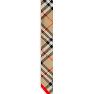 Burberry Check Silk Scarf - Beige