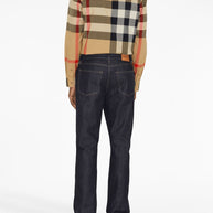 Burberry Check Cotton Shirt - Beige