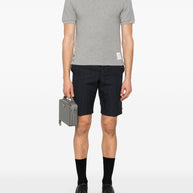 Thom Browne Rwb Cotton T-shirt - Light Grey