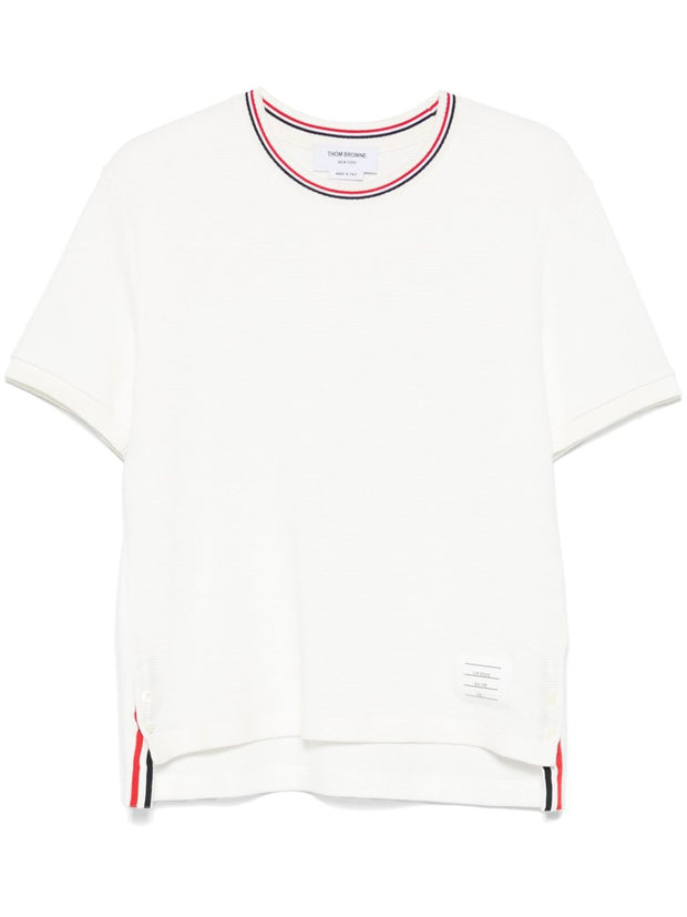 Thom Browne Rwb Cotton T-shirt - White
