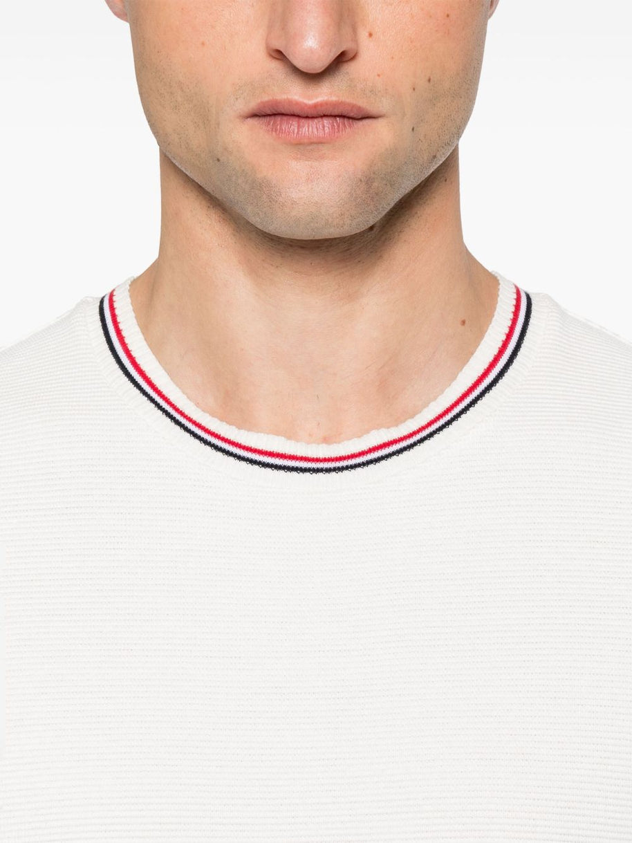 Thom Browne Rwb Cotton T-shirt - White