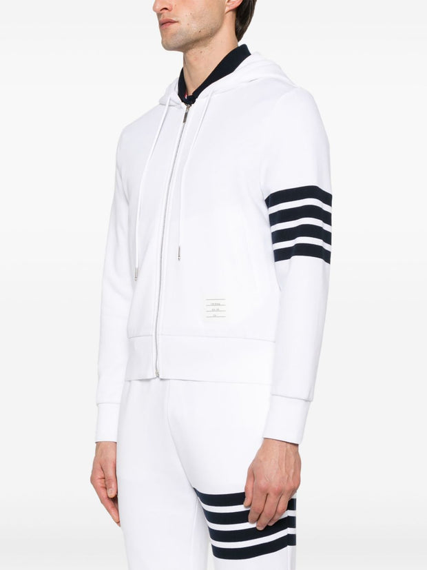 Thom Browne Cotton Sweatshirt- White