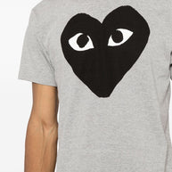 Comme Des Garcons Heart-print T-shirt