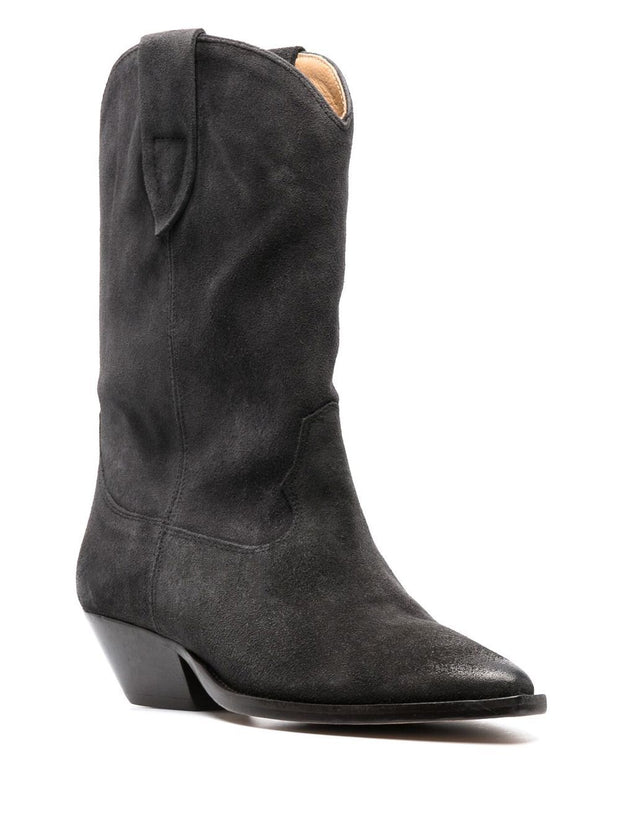 Isabel Marant Duerto Leather Boots - Black