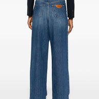 Chloé Wide-leg Jeans In Denim