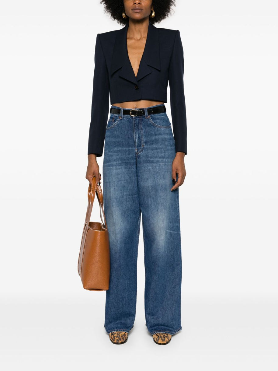 Chloé Wide-leg Jeans In Denim