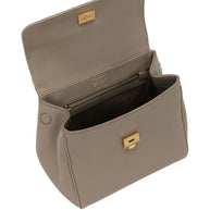 Dolce & Gabbana Sicily Soft Leather Handbag - Powder