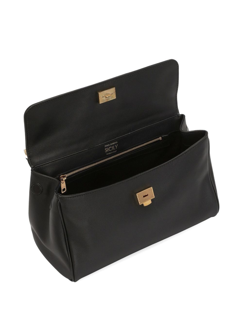 Dolce & Gabbana Sicily Soft Leather Handbag