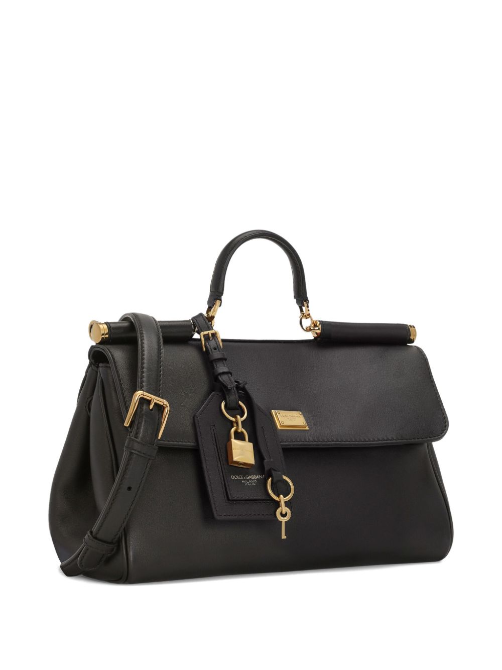 Dolce & Gabbana Sicily Soft Leather Handbag