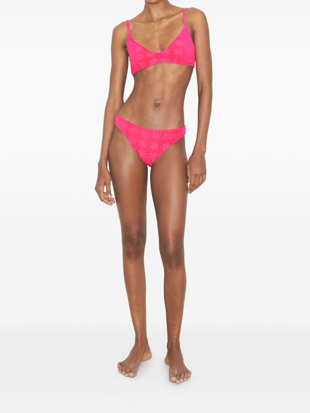 Tory Burch Terry Bikini Top - Fuchsia