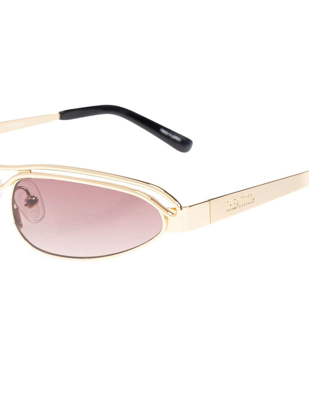 The Attico Sunglasses Golden