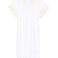 Ermanno Scervino Linen Long Kaftan - White
