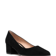 Gianvito Rossi Piper Suede Leather Pumps - Black