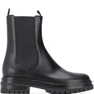 Gianvito Rossi Chester Leather Boots - Black